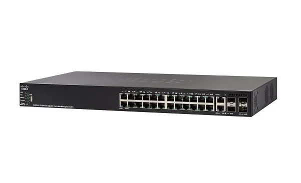 Коммутатор PoE Cisco SB SG550X-24MP-K9-EU