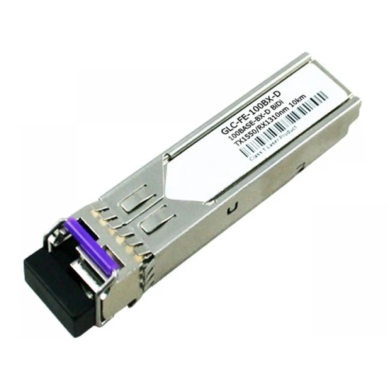 GLC-FE-100BX-D Cisco оптический SFP трансивер 100BASE-BX10-D, SMF, 1550nm TX/1310nm RX , до 10км