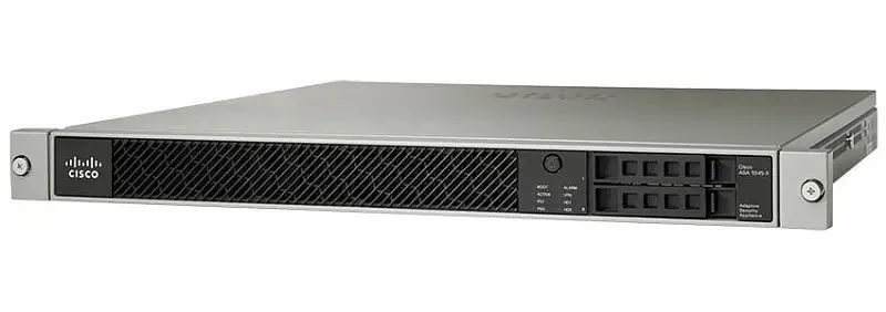 Межсетевой экран Cisco, 8 x GE, 2500 IPSec, 3DES/AES ASA5545-K9