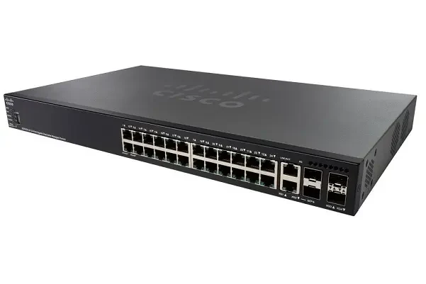 Коммутатор PoE Cisco SB SG550X-24P-K9-EU
