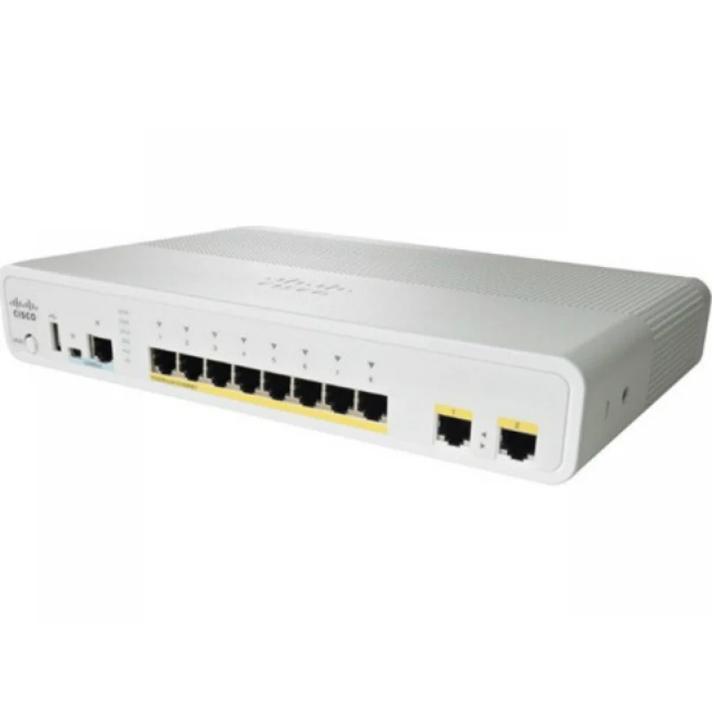 WS-C3560CPD-8PT-S Cisco Catalyst PoE коммутатор (8 PoE 23,8W) 8 x GE RJ-45, 2 x GE RJ-45, IP Base