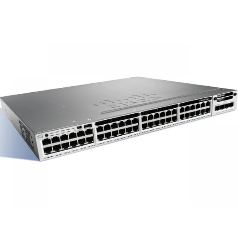WS-C3850-48P-E Cisco Catalyst PoE+ коммутатор 48 x GE RJ-45 (435W), IP Services