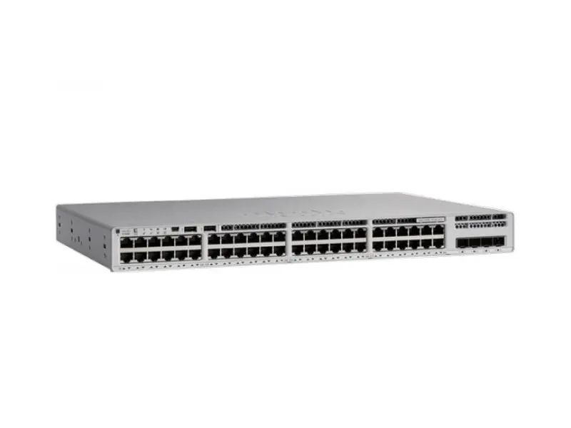 C9200L-48P-4G-A Cisco Catalyst PoE+ коммутатор 48 x GE RJ-45 (740W) + 4x1G uplink. Network Advantage