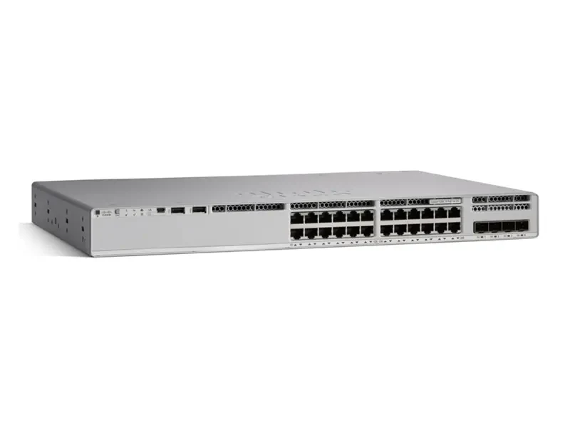 C9200L-24T-4X-A Cisco Catalyst коммутатор 24 x GE + 4x10G uplink. Network Advantage · C9200L-24T-4X-A-RF