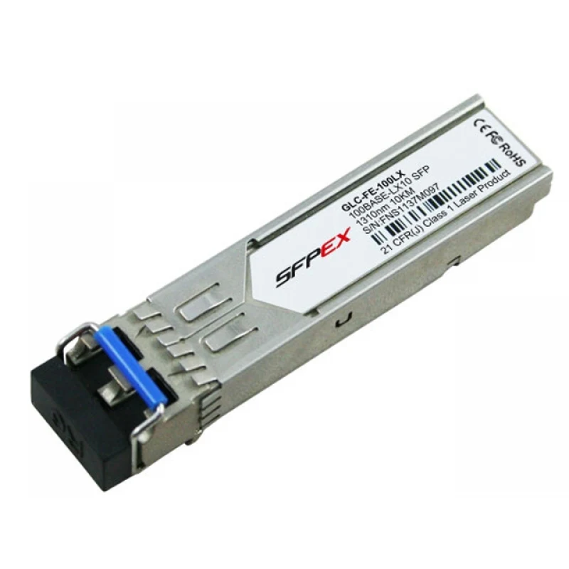 GLC-FE-100LX Cisco оптический SFP трансивер 100BASE-FX, SMF, 1310nm, до 10км