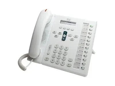 IP-телефон Cisco, 12 x SIP, 2 x FE, PoE, белый CP-6961-W-K9=