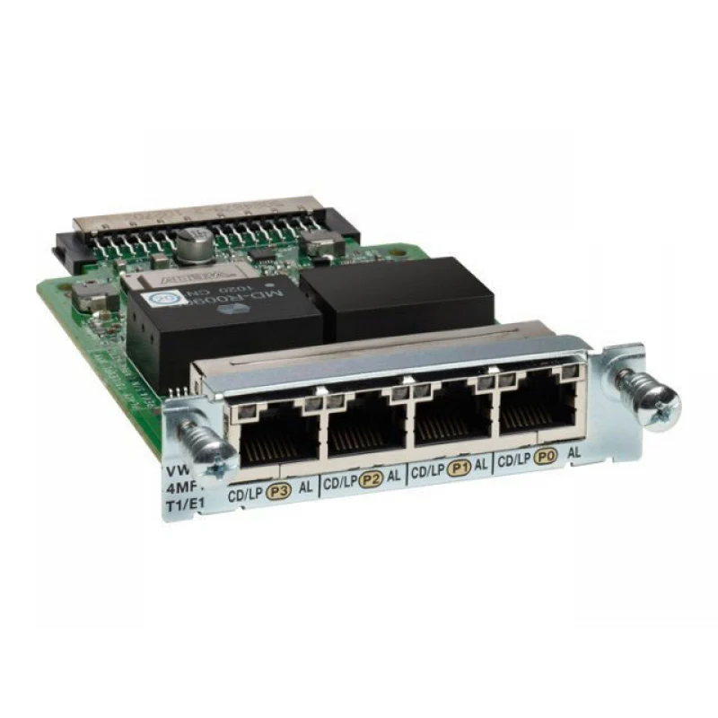 VWIC3-4MFT-T1/E1 Cisco модуль VWIC3 голосовой 4 x T1/E1 G.704 RJ-45
