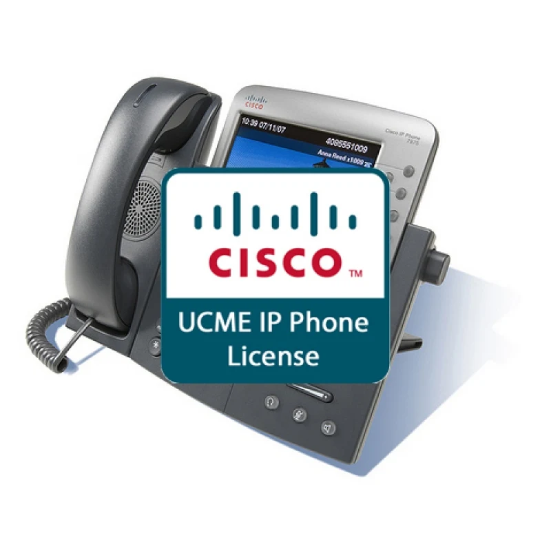 SW-CCME-UL-7975 Cisco лицензия IP телефона Cisco 7975G для IP АТС CCME