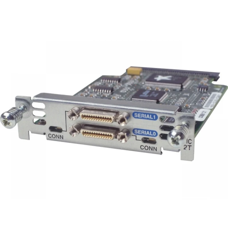 HWIC-2T Cisco модуль HWIC интерфейсный 2 x Async/Synс 115.2 kbps/8 Mbps SmartSerial