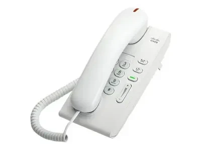 IP-телефон Cisco, 1 x SIP, 1 x FE, PoE, белый, slim, без LCD CP-6901-WL-K9=