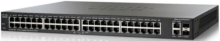 Коммутатор PoE Cisco SB SG250-50HP-K9-EU