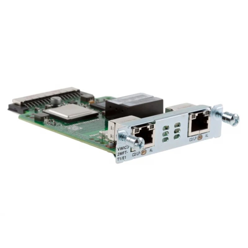 VWIC3-2MFT-T1/E1 Cisco модуль VWIC3 голосовой 2 x T1/E1 G.704 RJ-45
