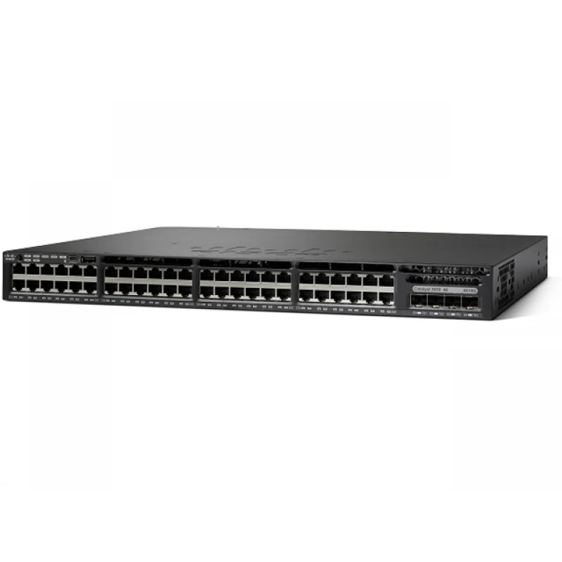 WS-C3650-48FQ-L Cisco Catalyst PoE+ коммутатор 48 x GE RJ-45 (775W), 4xSFP+ или 4xSFP, LAN Base