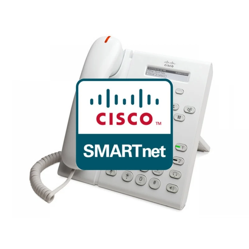 CON-SNT-21WK Cisco SMARTnet сервисный контракт IP телефона Cisco 6921-W 8X5XNBD 1год