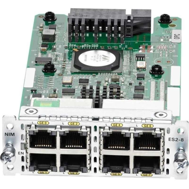 NIM-ES2-8-P Cisco PoE/PoE+ модуль NIM коммутатор PoE (30W) 8 x GE RJ-45