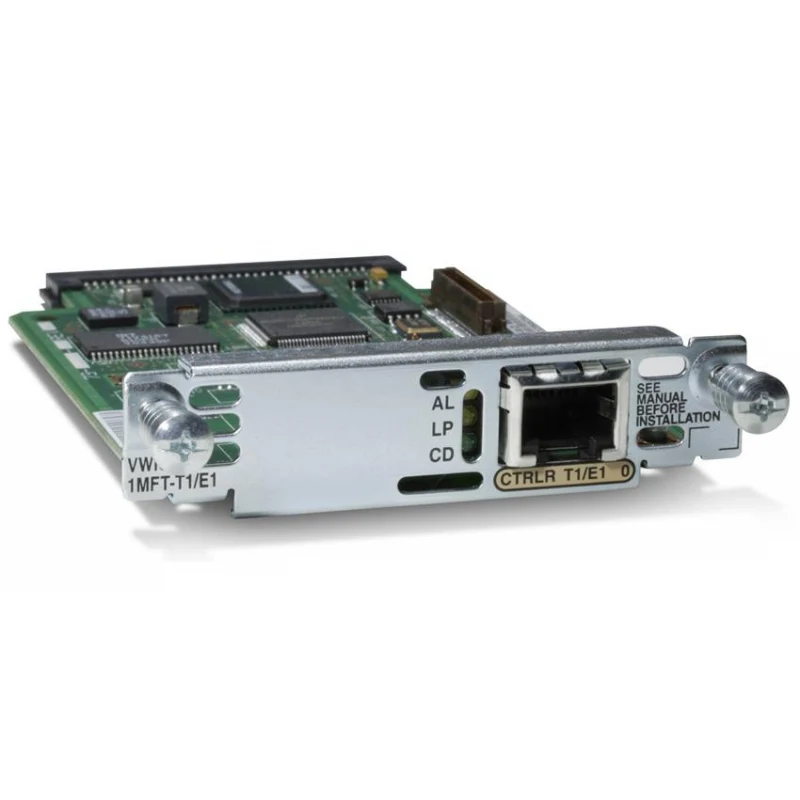 VWIC2-1MFT-G703 Cisco модуль VWIC2 голосовой 1 x T1/E1 G.703/G.704 RJ-45