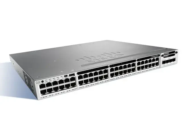 Коммутатор Cisco Catalyst, 48 x GE (UPoE), IP Services WS-C3850-48U-E