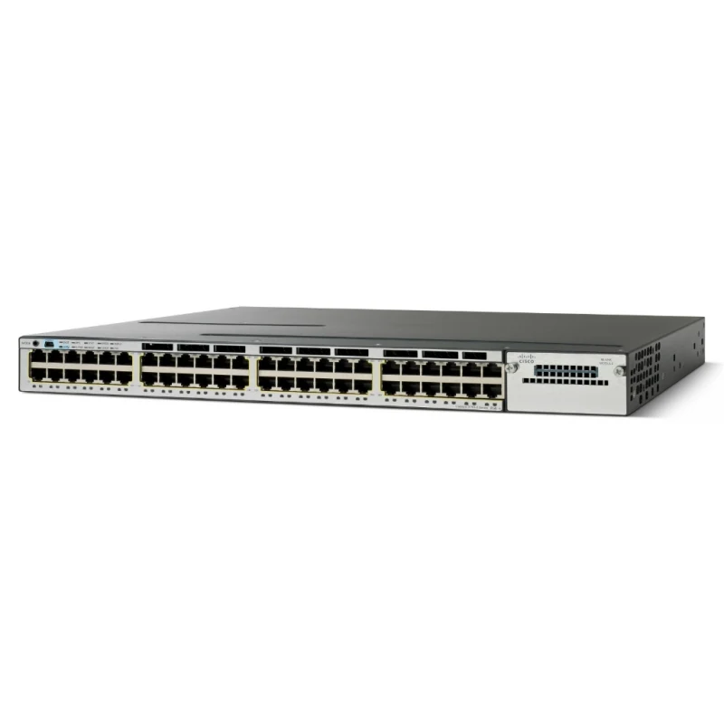 WS-C3750X-48P-E Cisco Catalyst PoE+ коммутатор 48 x GE RJ-45, 3+ уровня IP Services