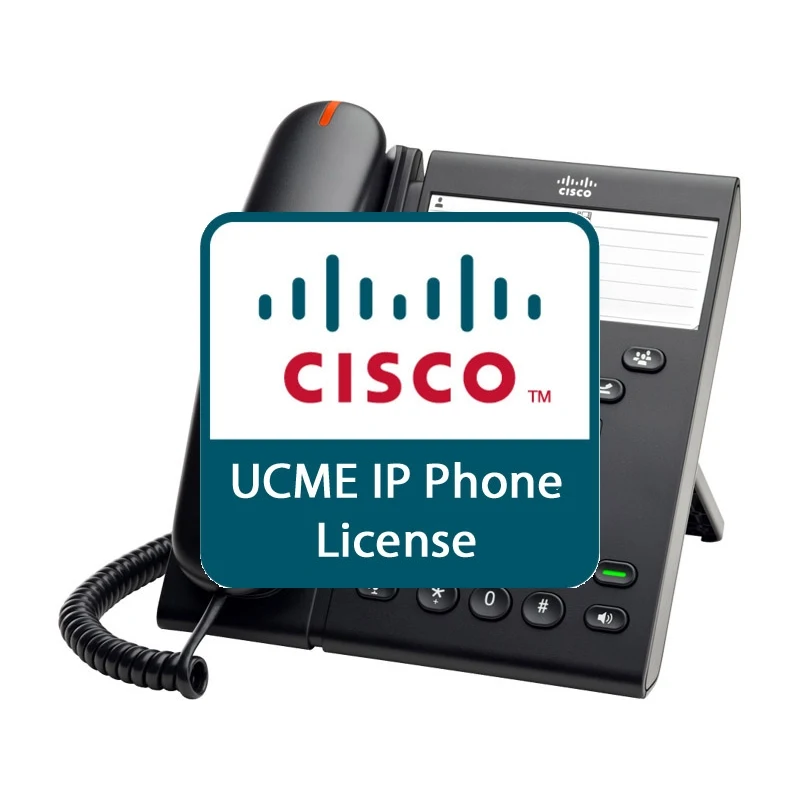 SW-CCME-UL-6911 Лицензия IP телефона Cisco 6911 для IP АТС CCME