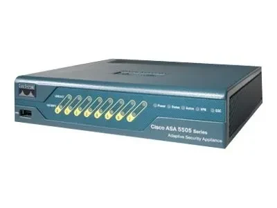Межсетевой экран Cisco, 8 x FE, 10 IPSec, 50 users, DES ASA5505-50-BUN-K8