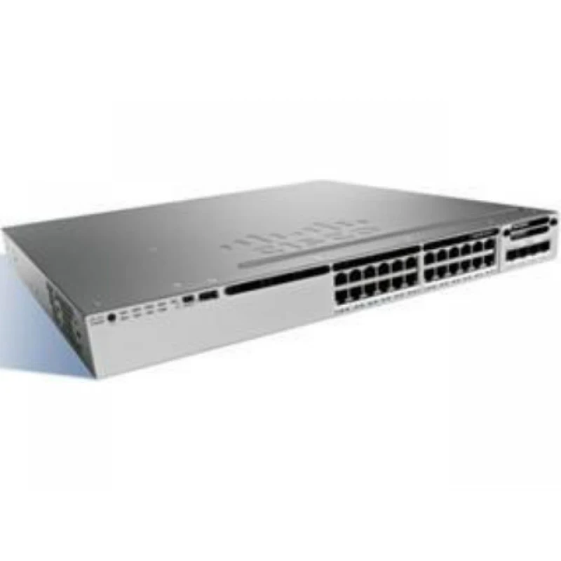 WS-C3850-24U-E Cisco Catalyst сетевой UPoE коммутатор на 24 x GE RJ-45 (800W), IP Services