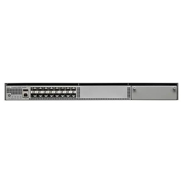 Коммутатор Cisco Catalyst, 16 x SFP+, B-to-F, без БП, IP Base WS-C4500X-F-16SFP+