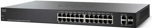 Коммутатор PoE Cisco SB SG220-26P-K9-EU