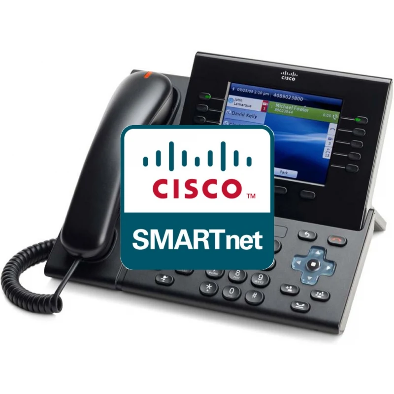 CON-SNT-CP8845K9 Cisco SMARTnet сервисный контракт IP телефона Cisco 8845-C 8X5XNBD 1год