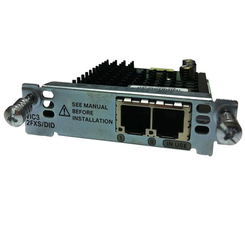 VIC3-2FXS/DID Cisco модуль VIC2 голосовой 2 x FXS/DID RJ-11