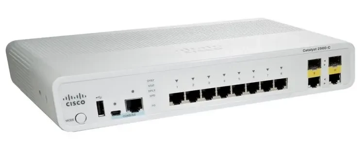 Коммутатор Cisco WS-C2960C-8TC-L