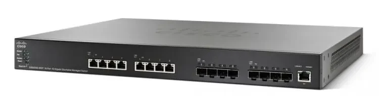 Коммутатор управляемый Cisco SB SG550XG-8F8T-K9-EU