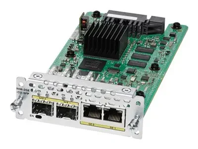 Модуль расширения Cisco NIM-2GE-CU-SFP=