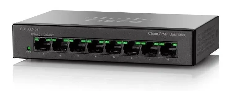 Коммутатор неуправляемый Cisco SB SG110D-08-EU