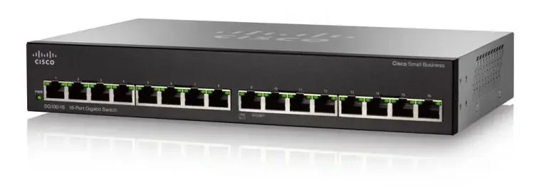 Коммутатор неуправляемый Cisco SB SG110-16-EU