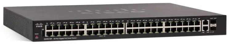 Коммутатор PoE Cisco SB SG250-50P-K9-EU