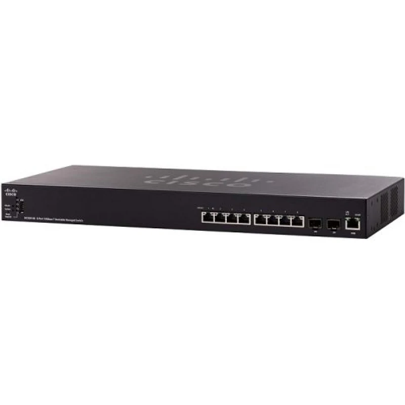 Коммутатор Cisco SB SX350X-08-K9-EU