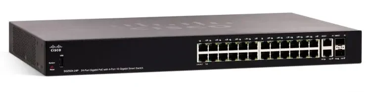 Коммутатор Cisco SB SG250X-24P-K9-EU