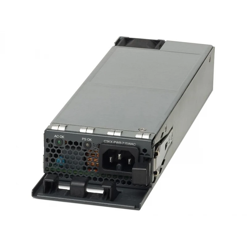 Блок питания Cisco C3KX-PWR-715WAC с мощностью 715 Вт
